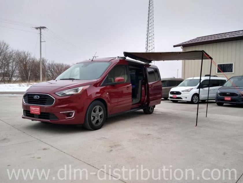 2020 Kapoor Red Titanium Mini-T Campervan for your safe travels with Adaptive Cruise Control, Awning and more!